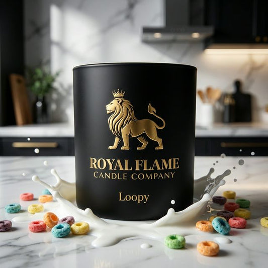 Loopy - Royal Flame Candle Co - Obsidian Collection